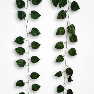 Artificial Leaf Bail Green Color Leafs Hanging Bail Use for Home, Office and Wedding Decoration.